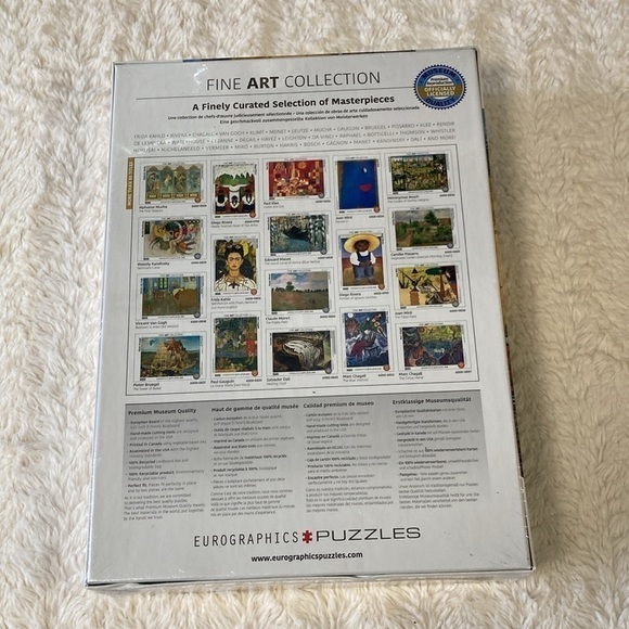 Eurographics Fine Art collection sealed Vincent Van Gogh puzzle NIB - Picture 3 of 7